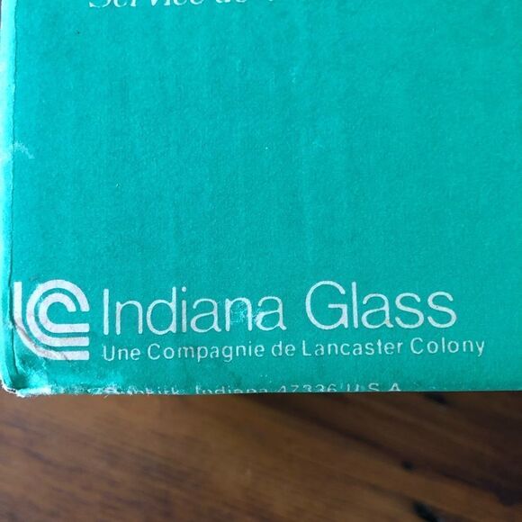 Vintage Indiana Glass Made in USA Holly Christmas 12oz Drinking Glasses - Picture 7 of 8